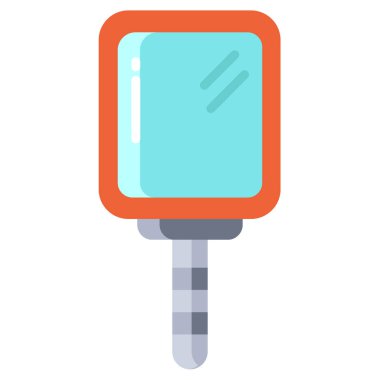 Ayna simgesinin İllüstrasyon Vektörü grafiği