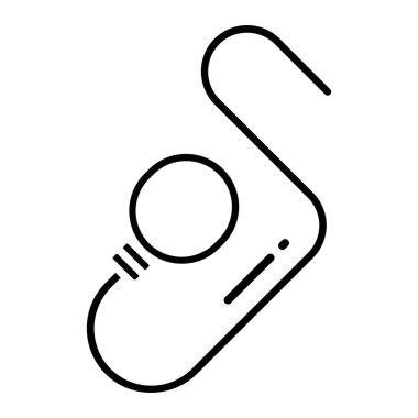 Modern b 'nin vektör illüstrasyonu eksik simgesi