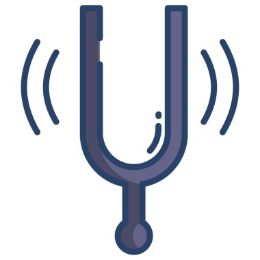 Beyaz arkaplanda basit vektör Ses enerjisi simgesi