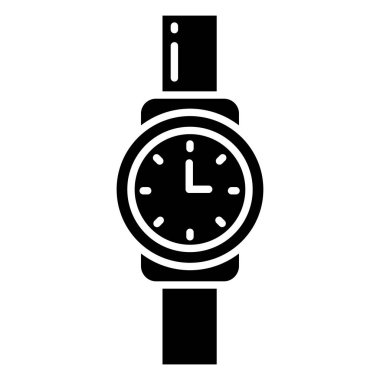 Kol saati. Web simgesi basit tasarım