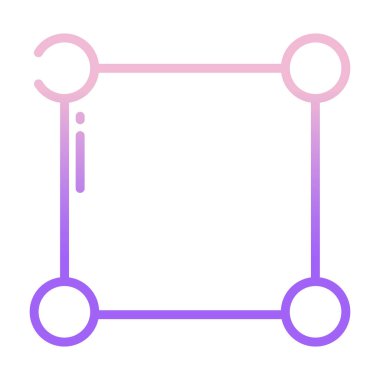 Vektör web simgesi basit vektör illüstrasyonu