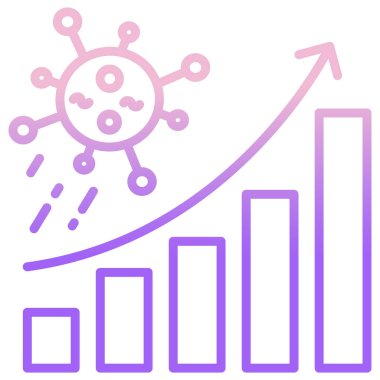 Web sunucusu için bulut veritabanı düz simgesi  