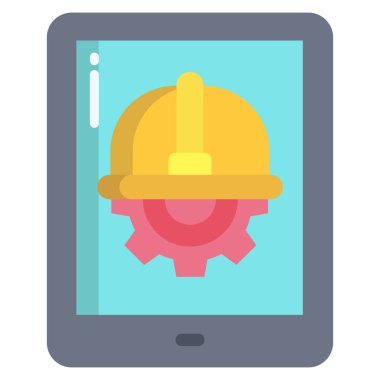  Cep telefonu web simgesi, vektör çizim