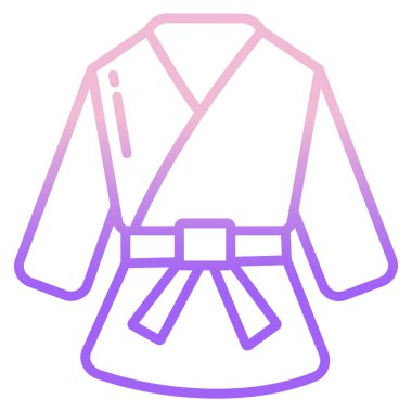 Bir karikatür elmas madalyasının vektör çizimi