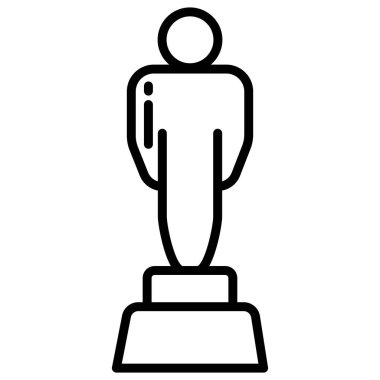 Kupa. Web simgesi basit illüstrasyon