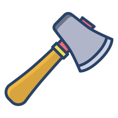 Balta ağ simgesi, vektör illüstrasyonu 