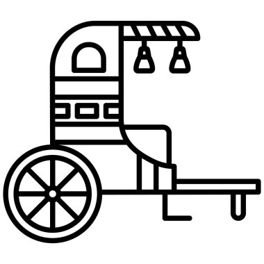 Sallanan araba. Basit tasarım