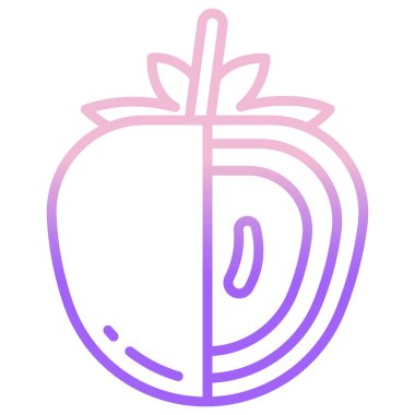 hurma web simgesi basit illüstrasyon