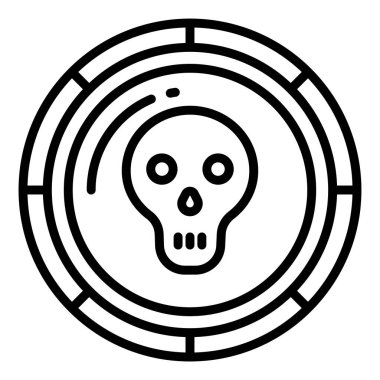 hedef simge vektör illüstrasyonu