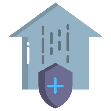 Hastane. Web simgesi basit tasarım