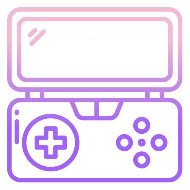 Oyun kolu. Web simgesi basit tasarım