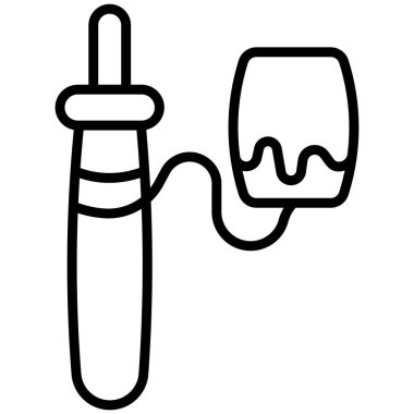 Basit vektör simgesi, Balero illüstrasyonu