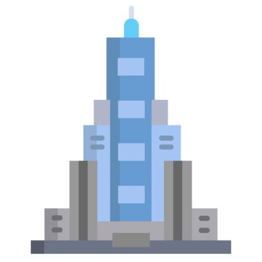 Şehir Binası. Basit tasarım