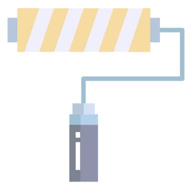 Boya silindiri. Basit resimleme