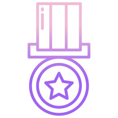 Ödül. Web simgesi basit illüstrasyon