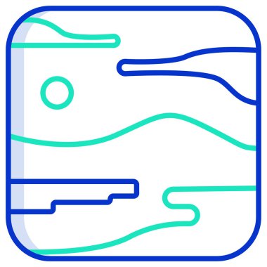 seo modern simgesinin vektör illüstrasyonu