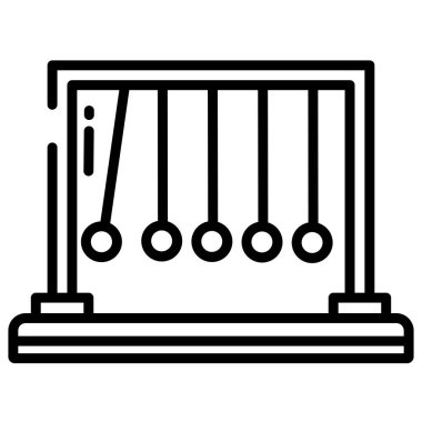 Basit vektör simgesi, topların çizimi