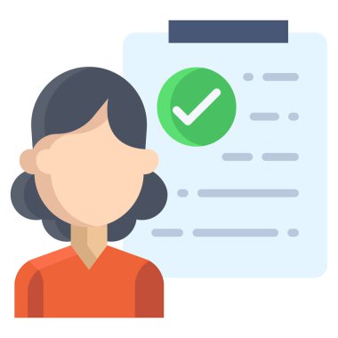 Göçmenlik denetimi simgesi vektör illüstrasyonu