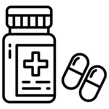 tıbbi ve sağlık simgesi, vektör illüstrasyonu