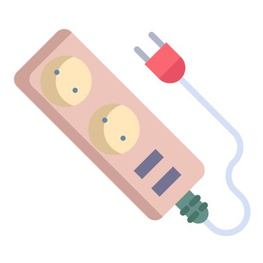 Fiş. Web simgesi basit illüstrasyon