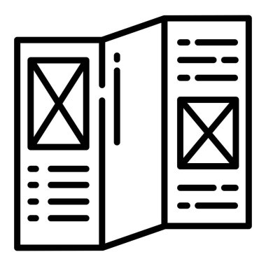 Yaprak simgesi, vektör illüstrasyonu 