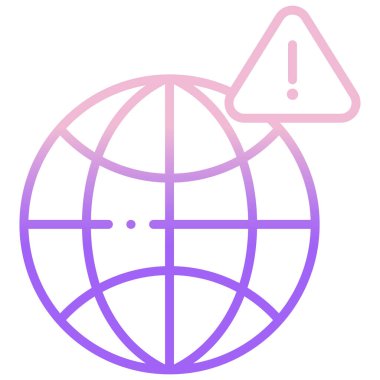 Toprak. Web simgesi basit tasarım