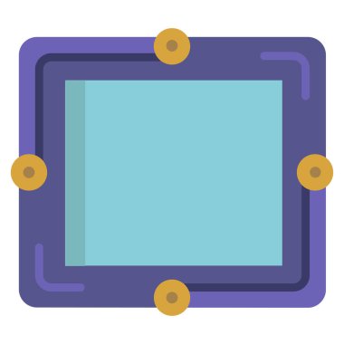 çerçeve simge vektör çizim 