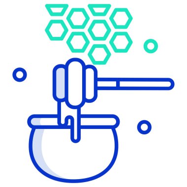 Bal Dipper simgesi vektör illüstrasyonu