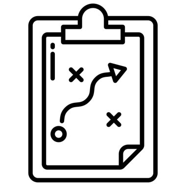 Basit vektör simgesi, Stratejinin çizimi