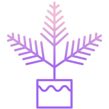 Basit vektör simgesi, Boston eğreltiotu çizimi