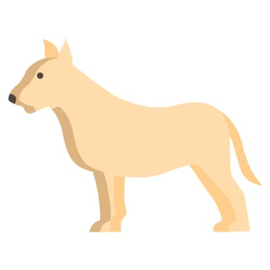 Şirin köpeğin vektör çizimi