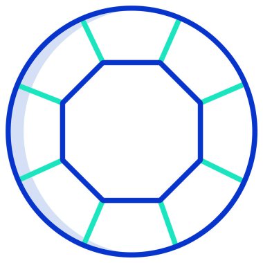 Mücevher. Web simgesi basit illüstrasyon