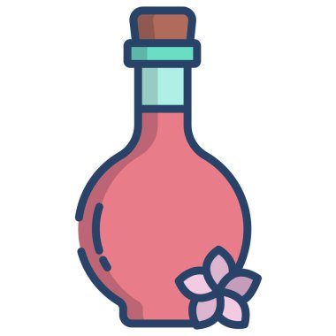 Şarap şişesi. Basit tasarım