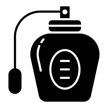 Parfüm. Web simgesi basit illüstrasyon