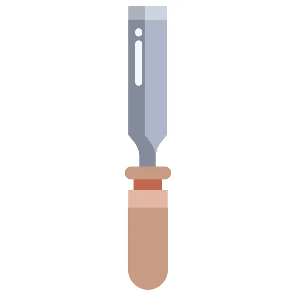 Cuchillo Icono Web Ilustración Simple — Vector de stock