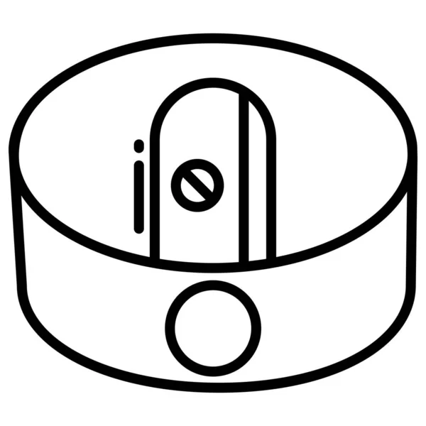 シンプルなベクトルアイコン シャープナーのイラスト — ストックベクタ