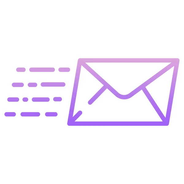 Mail Web Icon Vektor Illustration — Stockvektor