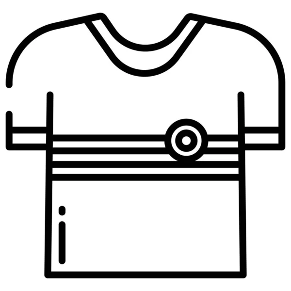 Icono Fútbol Vector Ilustración — Vector de stock