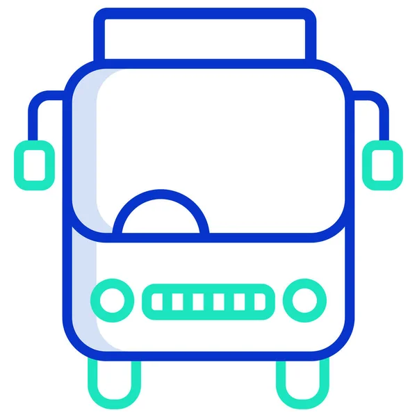 Illustration Vectorielle Bus Aéroport — Image vectorielle