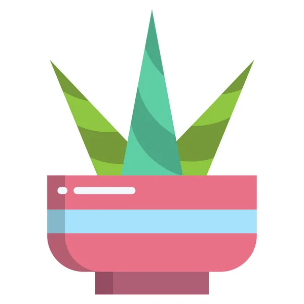 Ilustración Vectorial Icono Marihuana — Vector de stock