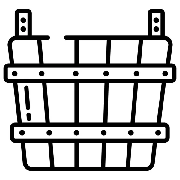 ショッピングカートのアイコン ウェブ用の引き出しのベクトルアイコンの概略図 — ストックベクタ