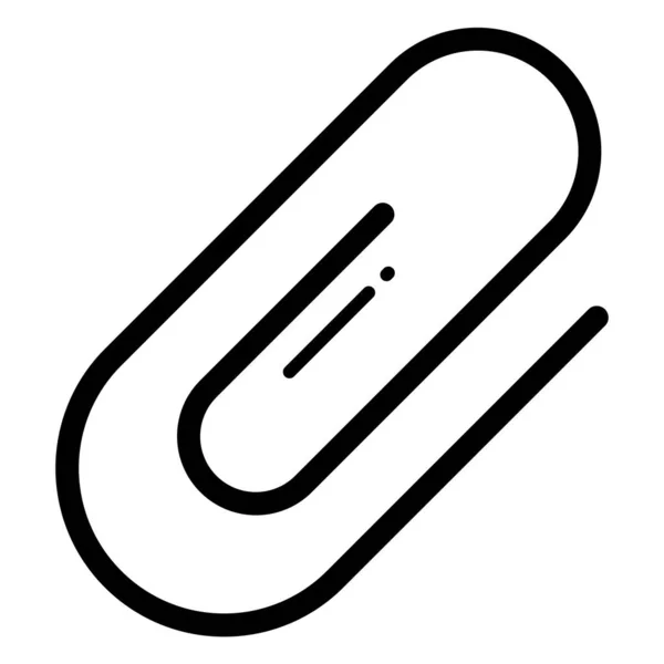 Icono Vector Simple Ilustración Adjuntar Pin — Archivo Imágenes Vectoriales