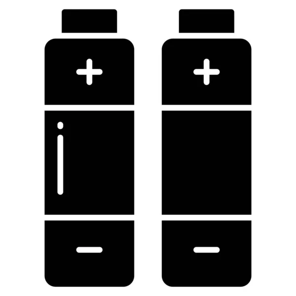 バッテリーのベクトル図 — ストックベクタ