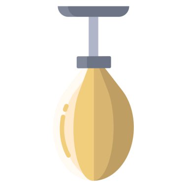 Basit vektör simgesi, hız torbasının çizimi