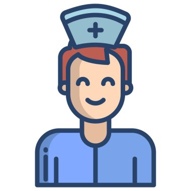 Web simgesi adam vektör illüstrasyonu 