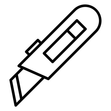 Kesici. Web simgesi basit illüstrasyon