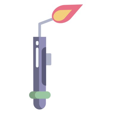 Bir karikatür su musluğunun vektör çizimi