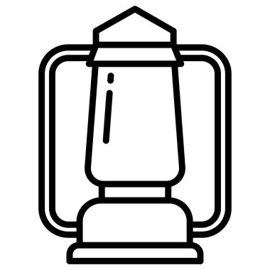  fener ağ simgesi, vektör illüstrasyonu