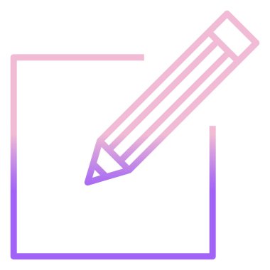 düzenle. Web simgesi basit illüstrasyon