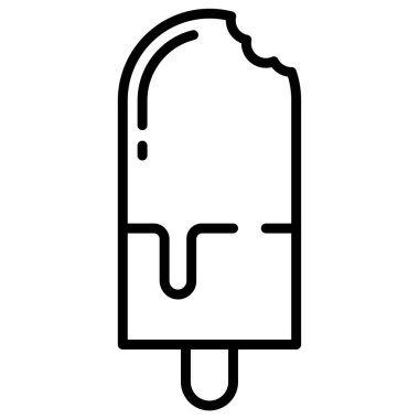 Dondurma. Basit resimleme